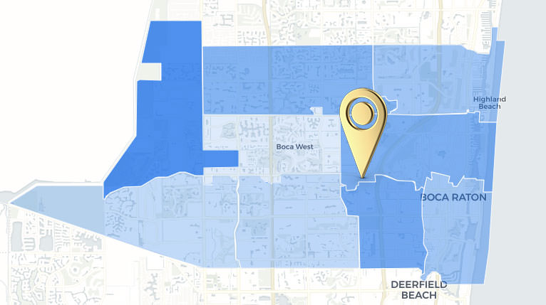 Boca Raton Map